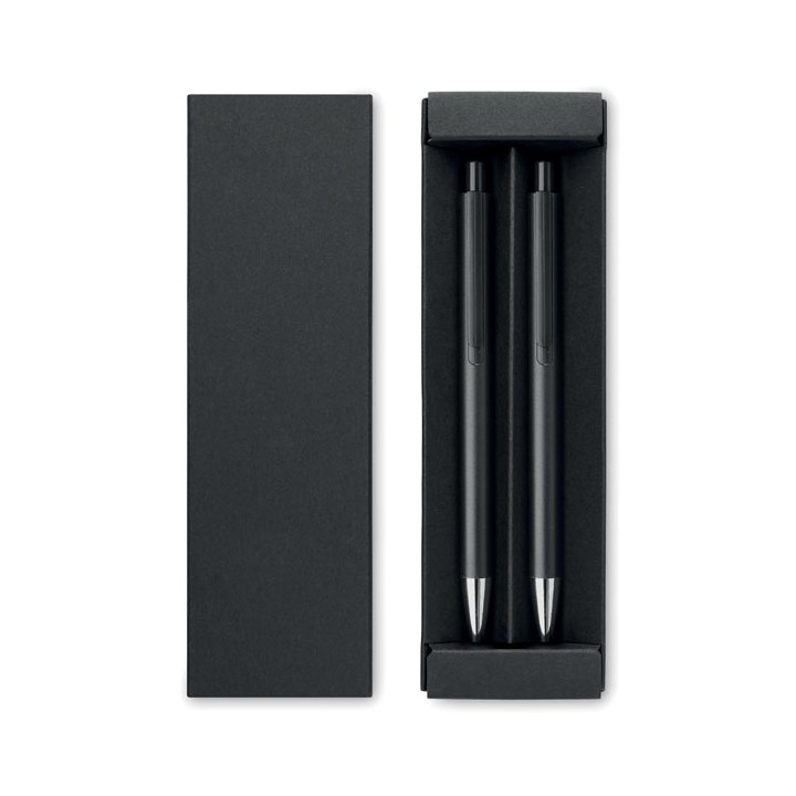 Set de stylos en alu. recyclé