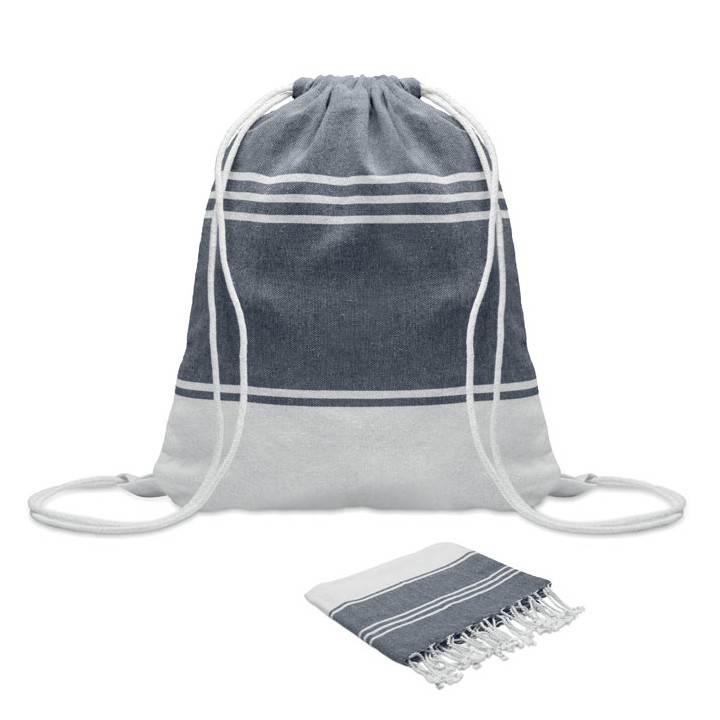 Fouta et sac assorti