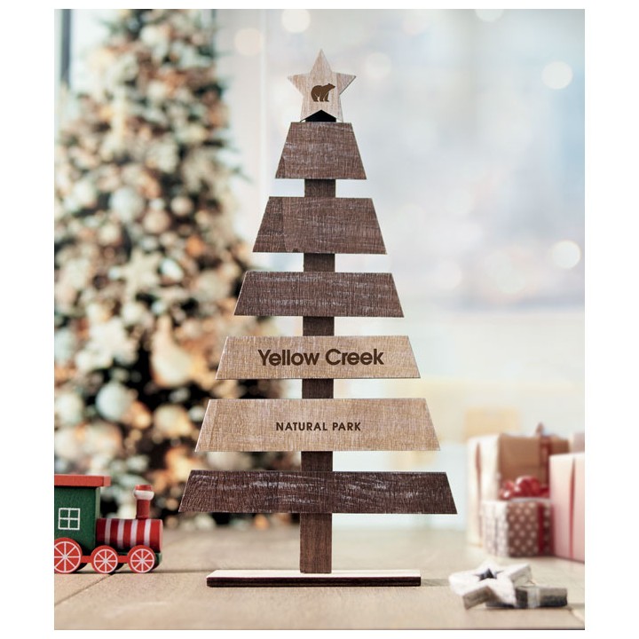 Sapin de Noël en bois