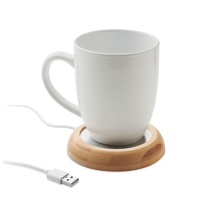 Chauffe-tasse  en bambou