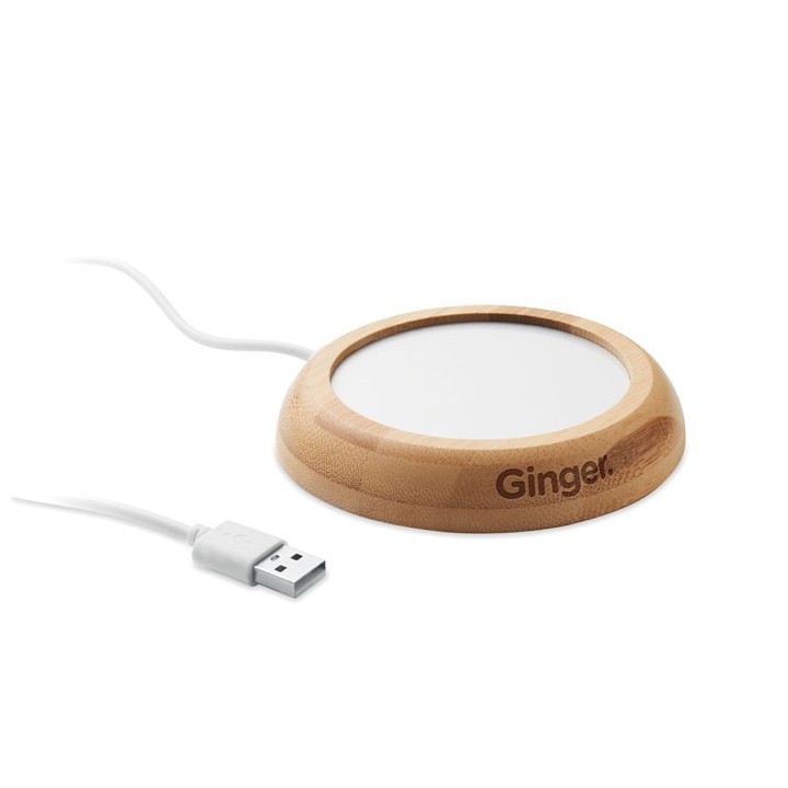 Chauffe-tasse  en bambou