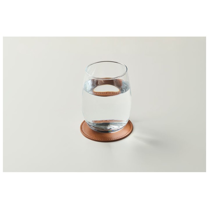 Sous-verre rond en PU