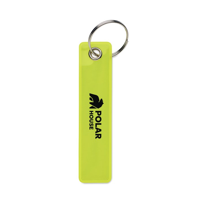 Porte-clés réfléchissant PVC
