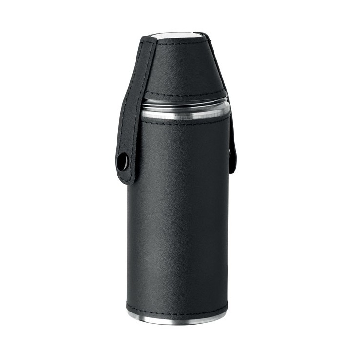 Bouteille avec gobelets