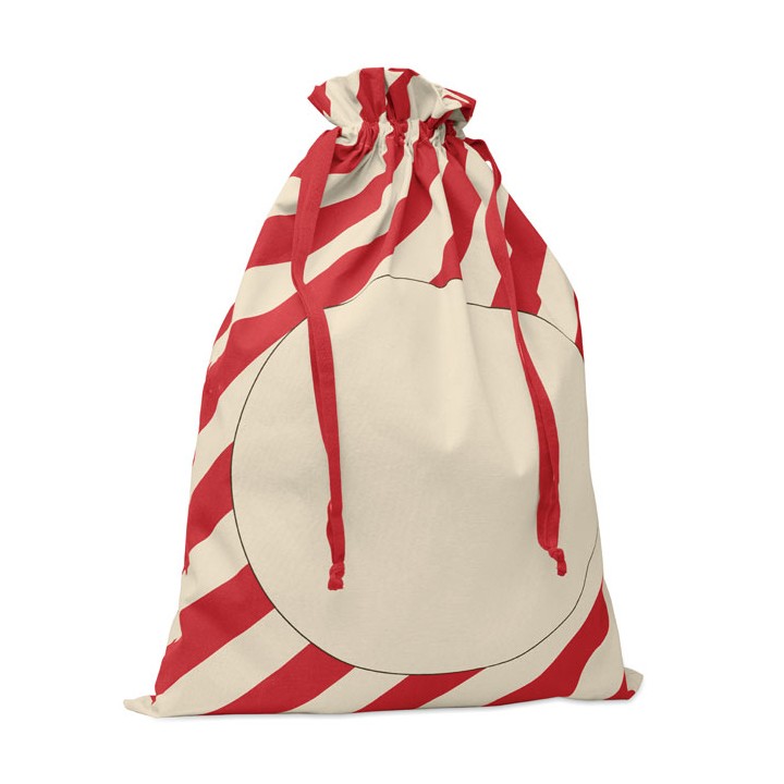 Grand sac coton Père Noël