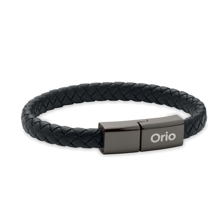 Câble bracelet tressé type C