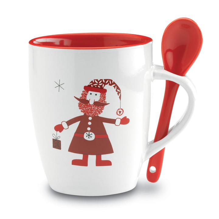 Mug avec petite cuillère 250ml
