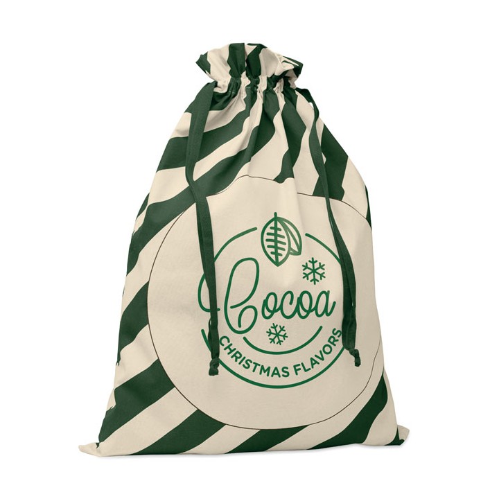Grand sac coton Père Noël