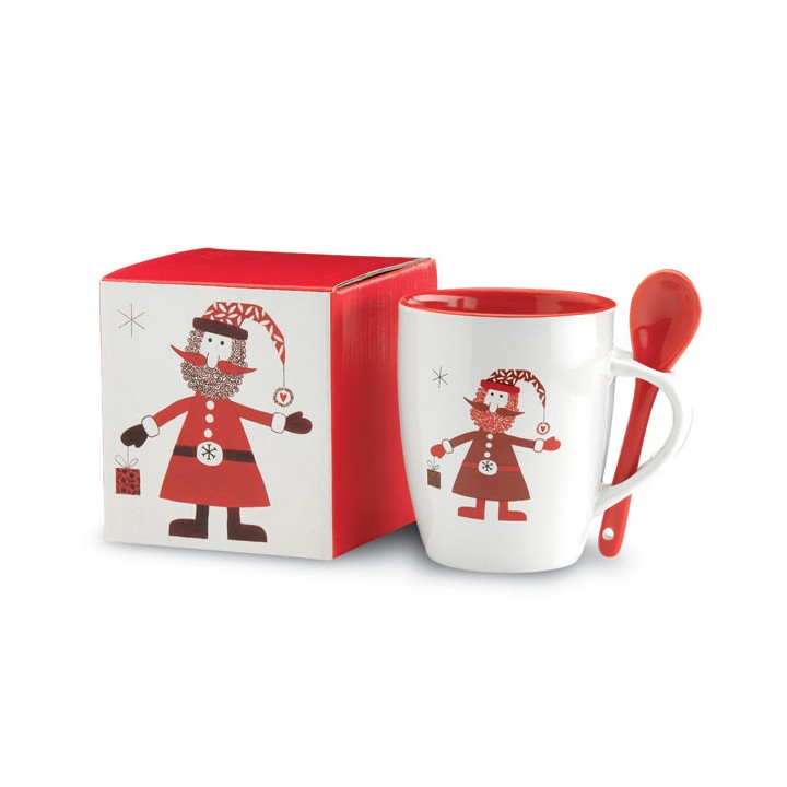 Mug avec petite cuillère 250ml