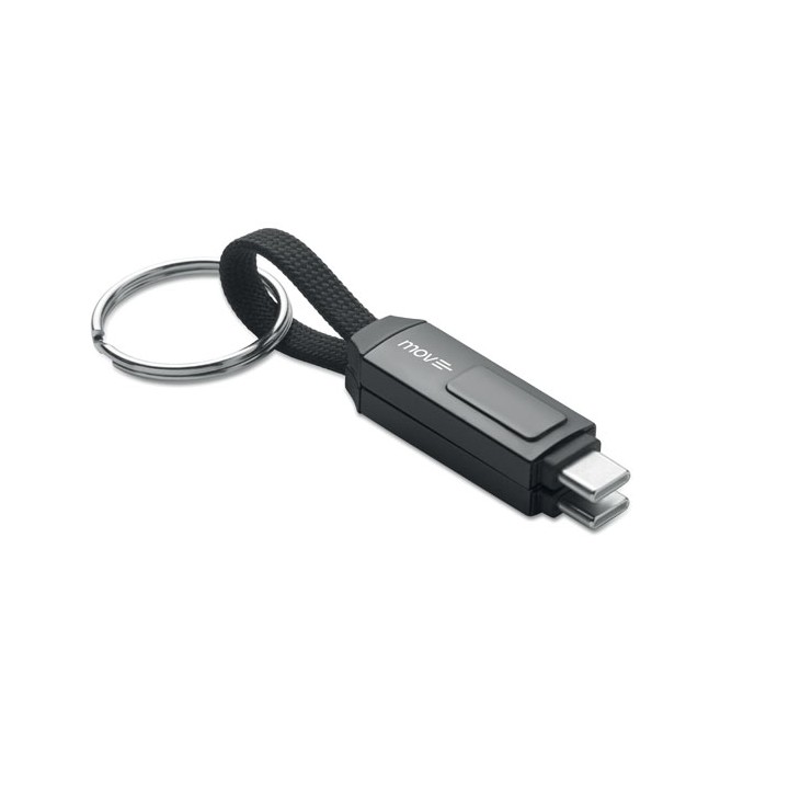 Porte-clés et câble de charge