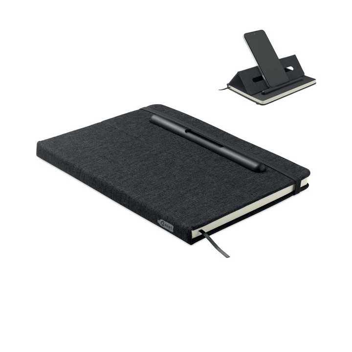 Cahier A5 support de téléphone
