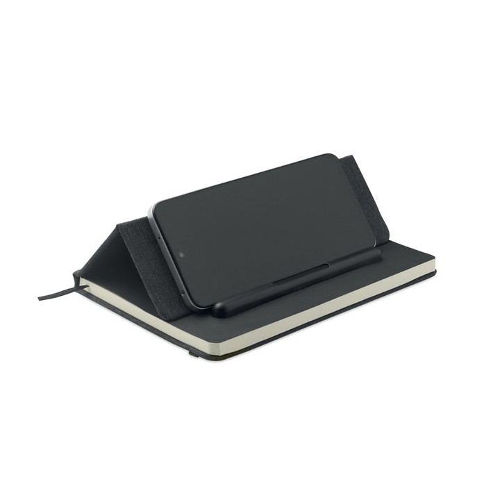 Cahier A5 support de téléphone