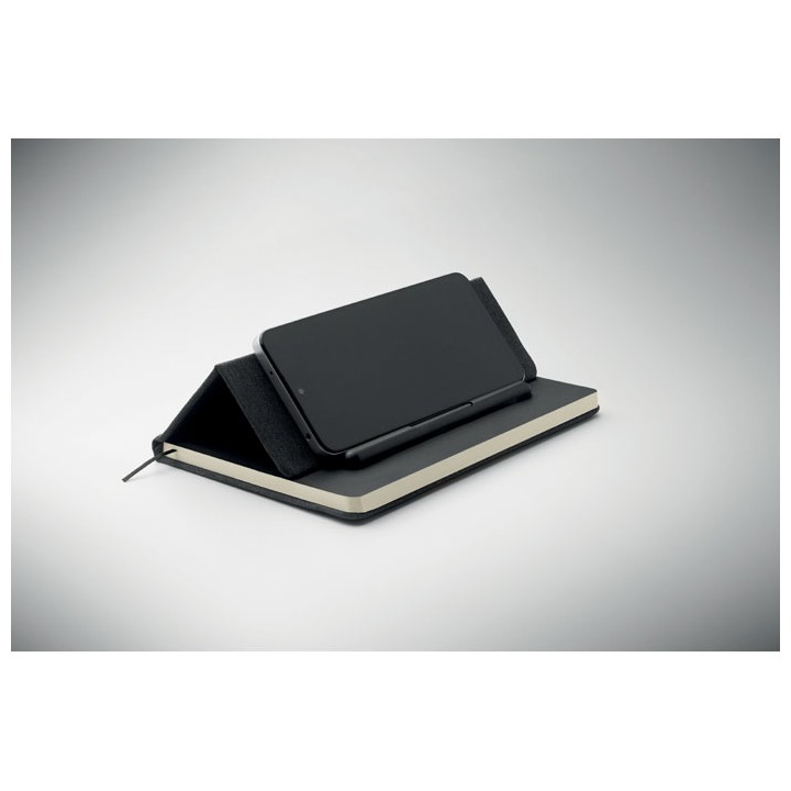 Cahier A5 support de téléphone