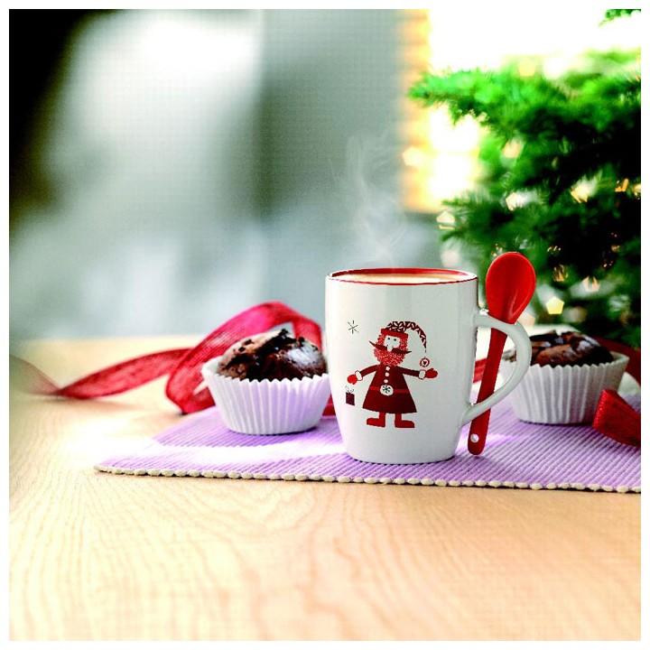 Mug avec petite cuillère 250ml