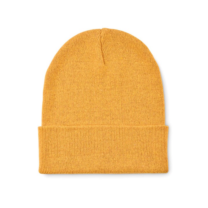 Bonnet tricoté avec revers
