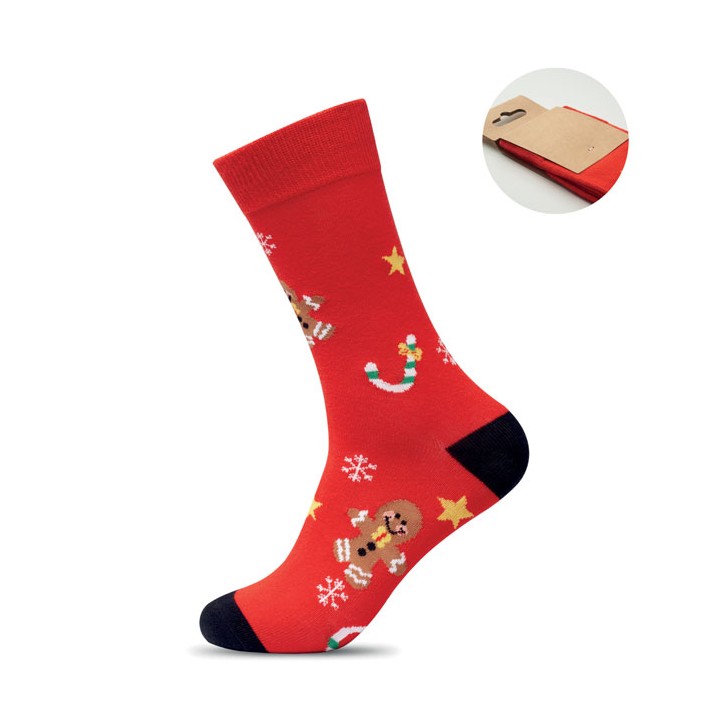 Paire de chaussettes de Noël M