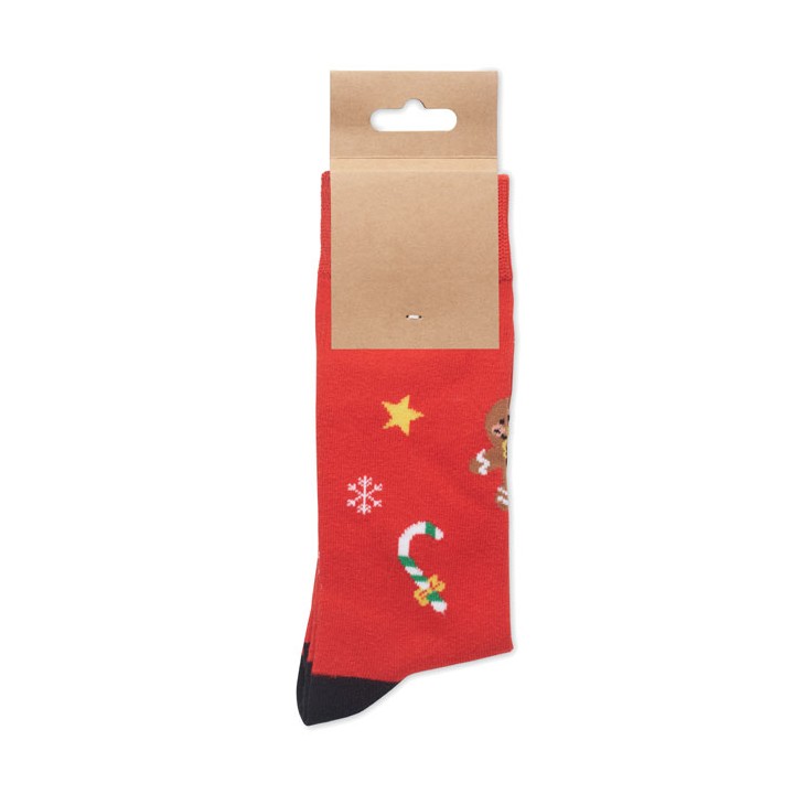 Paire de chaussettes de Noël M