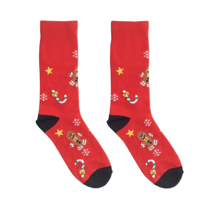 Paire de chaussettes de Noël M