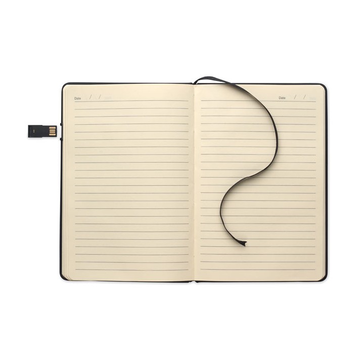 Carnet A5 avec USB intégrée