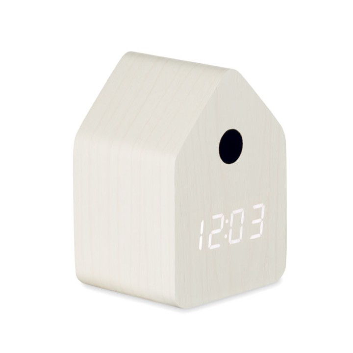 Réveil coucou en MDF