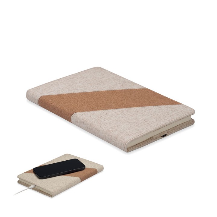 Carnet A5 avec chargeur 15W