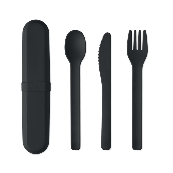 Set de couverts et étui en PLA