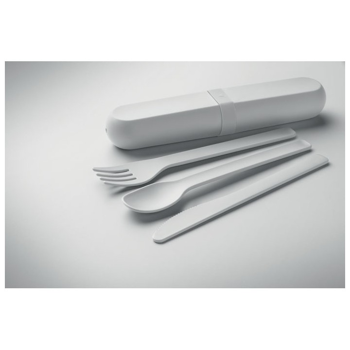 Set de couverts et étui en PLA