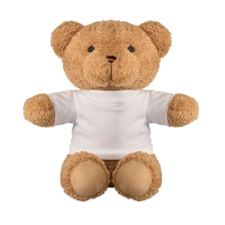 Peluche Ourson t-shirt 23cm