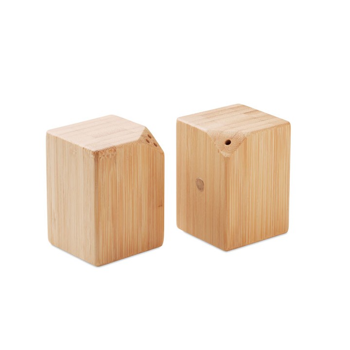 Set sel et poivre en bambou