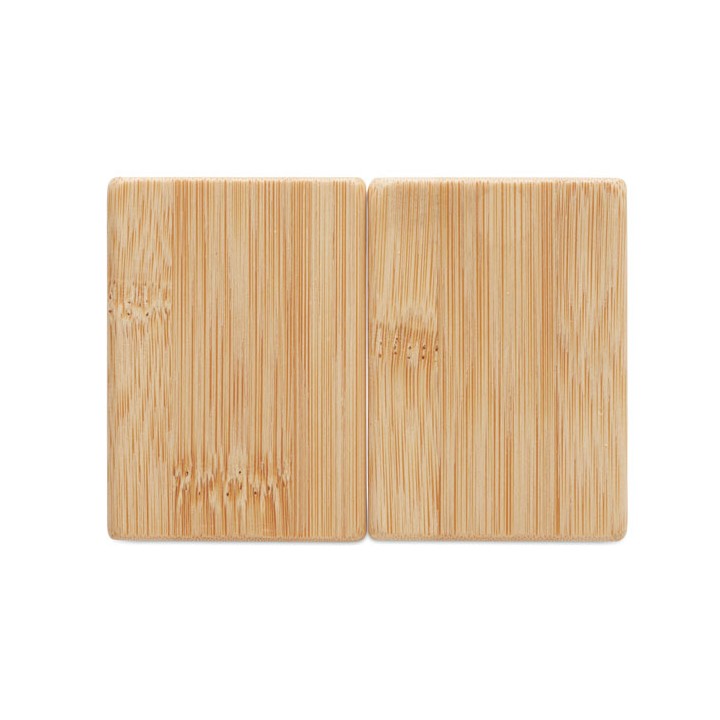 Set sel et poivre en bambou