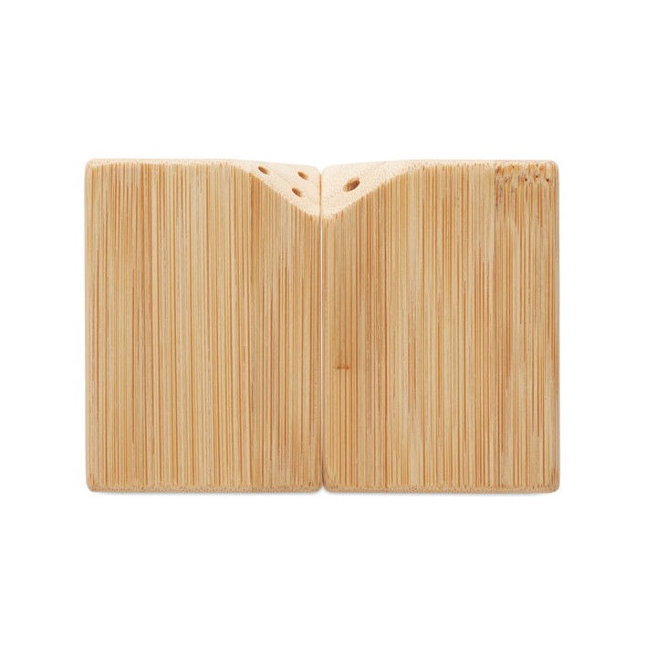Set sel et poivre en bambou