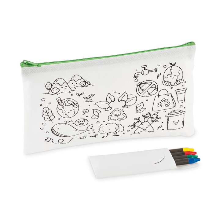 Trousse 4 crayons de couleur