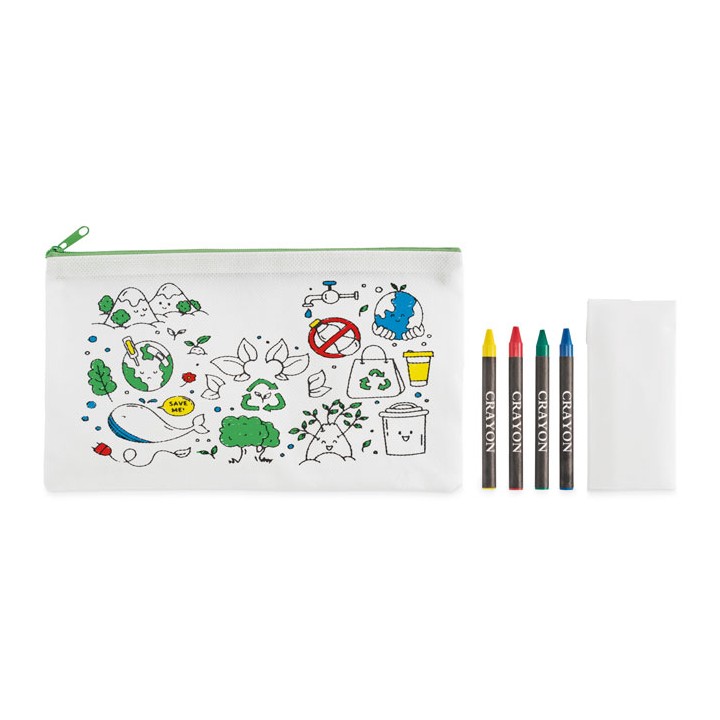 Trousse 4 crayons de couleur