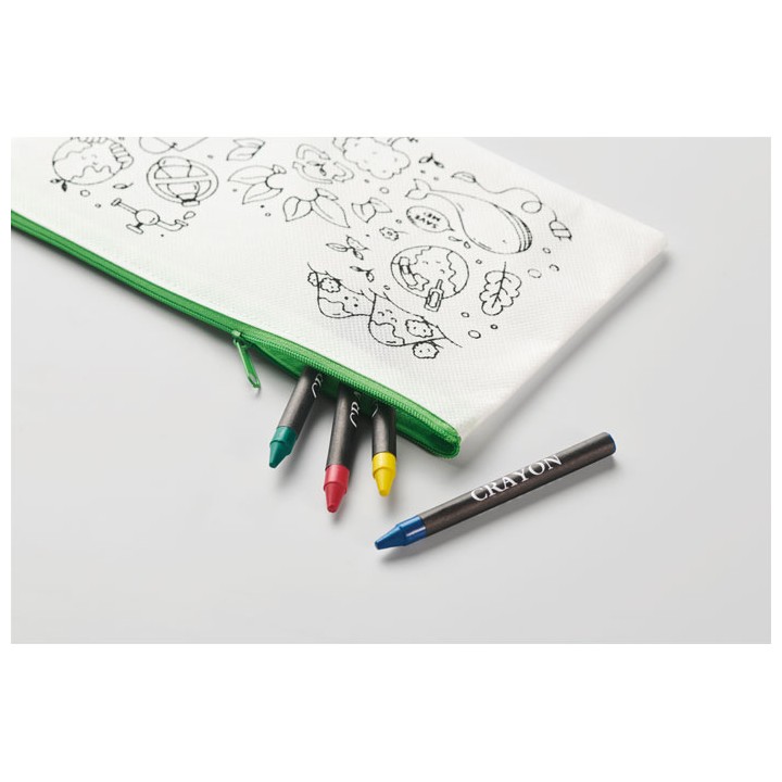Trousse 4 crayons de couleur