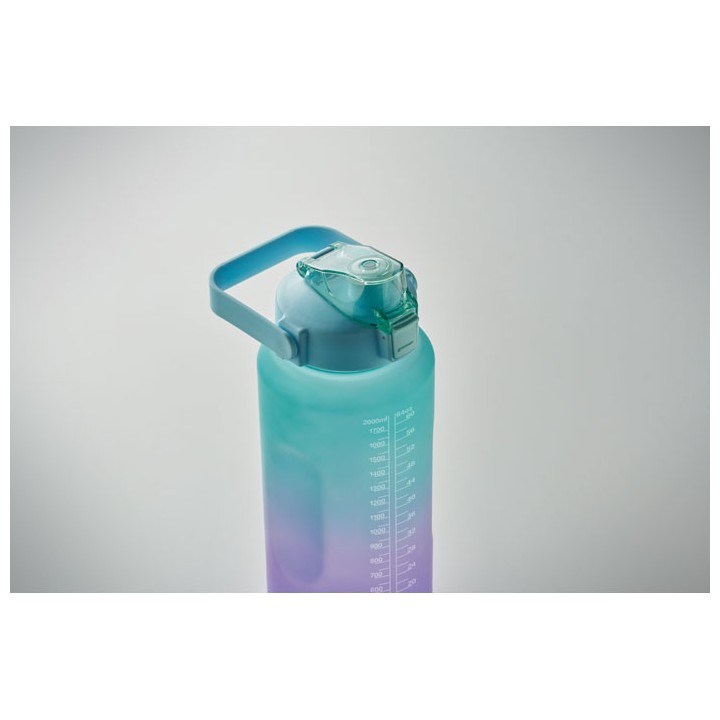 Bouteille d'eau RPET 2L