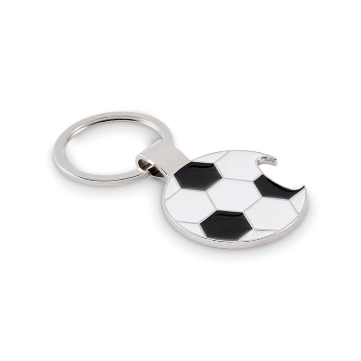 Porte-clé football décapsuleur