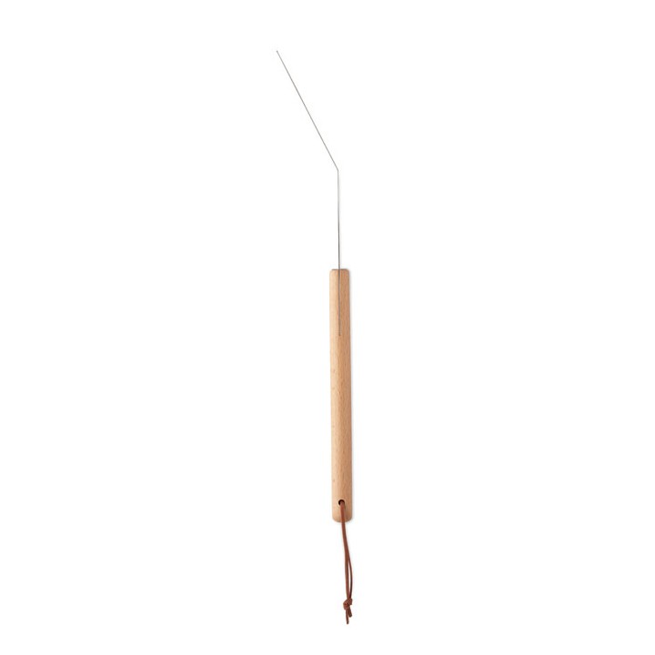 Spatule pour barbecue en hêtre