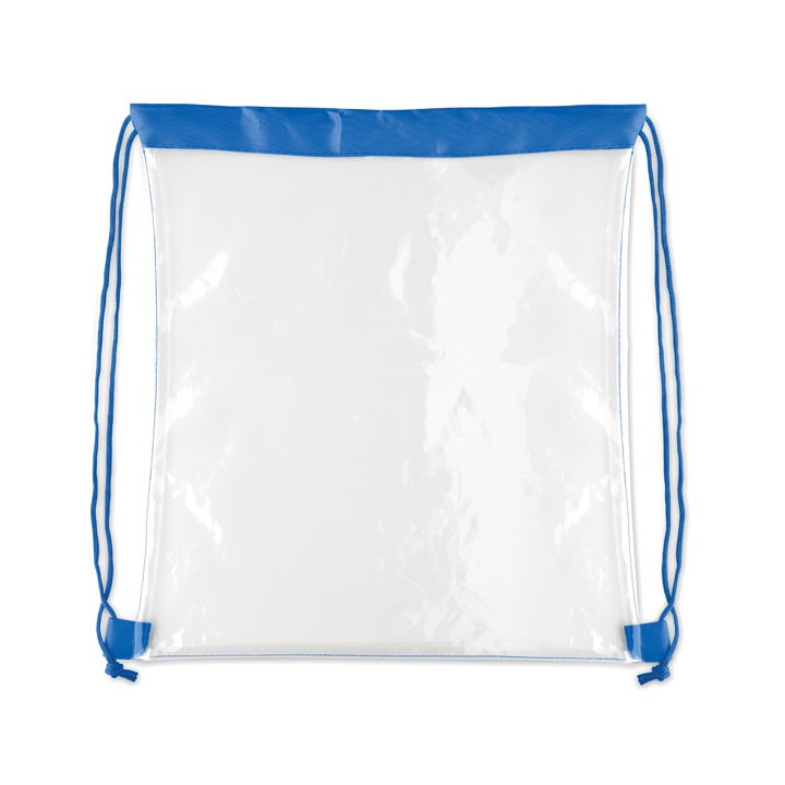 Sac à cordon transparent