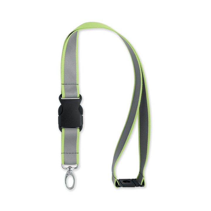 Lanyard réfléchissant  en RPET