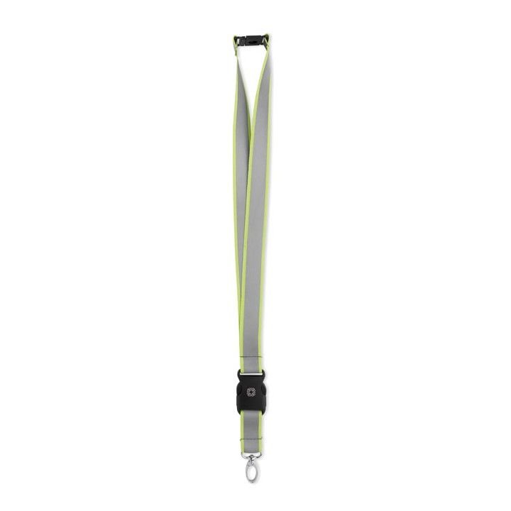 Lanyard réfléchissant  en RPET