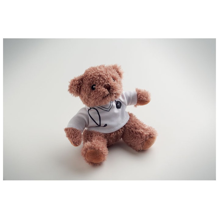 Ours en peluche docteur