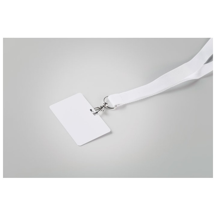 Badge pour lanyard 54 x 86 mm