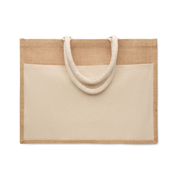 Sac shopping en jute