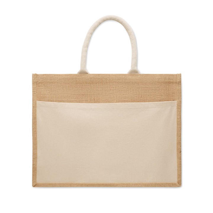 Sac shopping en jute