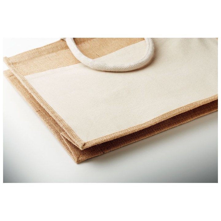 Sac shopping en jute
