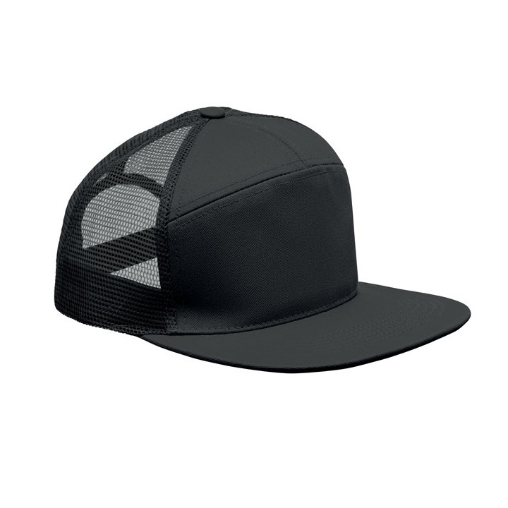 Casquette visière plate 7 pans
