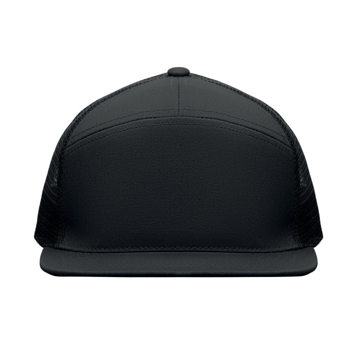 Casquette visière plate 7 pans