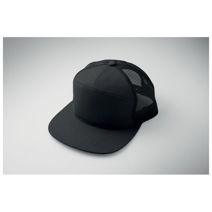 Casquette visière plate 7 pans
