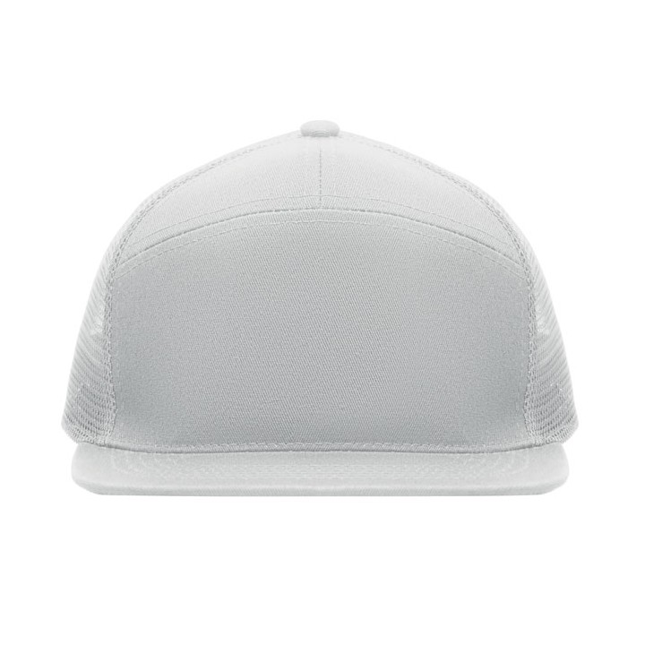 Casquette visière plate 7 pans