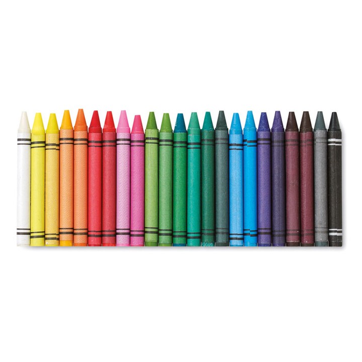Etui 30 crayons cire